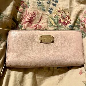 Michael Kors Blush Leather Wallet